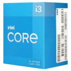 Intel_英特尔 酷睿i3-10105F盒装CPU 台式机电脑处理器